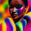 Placeholder: full body shot, masterpiece, best quality, one family, dark skinned, sparkling eyes, fluorescent skin, colorful makeup, afro, highly detailed body, sun light, 4K, RAW, depth of field, high contrast, realistic details, 24mm