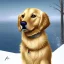 Placeholder: golden retriever full body