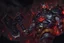 Placeholder: Huge Sion 8k sci-art drawing style, white ghoul, Jaw iron, big muscles, huge hatchet, league of legends them, neon effect, apocalypse, intricate details, highly detailed, high details, detailed portrait, masterpiece,ultra detailed, ultra quality