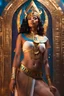 Placeholder: Gorgeous photography full body Beautiful super model Egyptian Queen Cleopatra woman dressing Lady Angel colorful art conceptual, amazing artwork, hyper detailed, ultra maximalist quality, 12k , close-up portrait,crystal ornaments background, golden hour