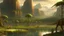 Placeholder: jurassic era period landscapes