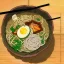 Placeholder: ramen with beer drink