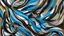 Placeholder: An elegant abstract design featuring flowing, ribbon-like forms in shades of brown, black, and blue. The intertwining ribbons create a sense of movement and dynamism, with their semi-transparent quality adding depth and layering to the composition.