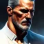 Placeholder: "MIddle aged white human male, with piercing eyes, with slick back hair, full-scale head and shoulders portrait, 8k resolution concept art portrait by Greg Rutkowski, Artgerm, WLOP, brett Favre dynamic lighting hyperdetailed intricately detailed Splash art trending on Artstation triadic colors Unreal Engine 5 volumetric lighting Splash art fantasy"