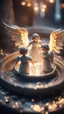 Placeholder: angels in a well, bokeh like f/0.8, tilt-shift lens 8k, high detail, smooth render, down-light, unreal engine, prize winning