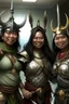 Placeholder: 3 fantasy warriors