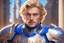 Placeholder: Masterpiece, A Cosmic knight, man, strong, firm, noble, beautiful, blue eyes , blond hair, bright sunday time, grateful, 8k, 4k, Unreal, highly détaillée, intricate, high quality
