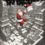 Placeholder: Santa Claus attempting to deliver presents to M. C. Escher