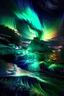 Placeholder: Exotic seas reflecting strange auroras