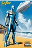 Placeholder: SNIFFIN’ GLUE magazine high res PHOTO COVER by Gary Godel and Moebius: special Landifornia at Hossegor-Capbreton, guest stars: the Silver Surfer and Galactus