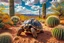 Placeholder: A tortoise in the Arizona desert. I did these about a year ago. I love how they turned out! The square images were created using Bing, and the horizontal images were created using DALL-E/ChatGPT.