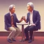 Placeholder: Me having coffee with Junichiro Koizumi