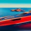 Placeholder: fullbody Drawing of 'sketch of SUperBoat',intricate detail,andrea bonelli,Kilian Eng,Ohrai,evan lee,Aleksandr Sidelnikov,KyuYong Eom,three quarters frontal aerial view,toned colors,16k