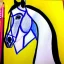 Placeholder: Dibujo de un caballo estilo de picasso