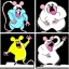 Placeholder: Rat, cartoon, lab coat lightning bolt, icey, yeti