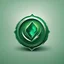 Placeholder: green cool logo modern emerald