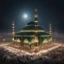 Placeholder: Hyper Realistic Karbala Shrine at night