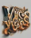 Placeholder: Las Vegas lettering design