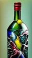 Placeholder: Pintura acrilica de una copa de vino