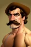 Placeholder: Macho manBrown Without mustache