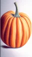 Placeholder: pencil drawing with colored pencils of a pumpkin