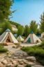 Placeholder: Modern glamping near the quarry in the village Korolevo