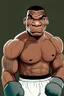 Placeholder: Mike Tyson American boxer ,cartoon 2d