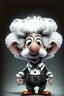 Placeholder: A mouse mascot character looking like Albert Einstein