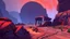 Placeholder: FROM THE PLAYER,stylized,canyon,dungeons map,post apocalyptic,AI,futuristic,roboquest,4k,details stylized,boss enermy,rogulikes