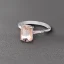 Placeholder: ring with morganite, fine jewelry, delicate, stunning, photorealistic