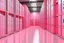 Placeholder: pink warehouse with high storage