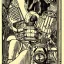 Placeholder: vitruvius man, playing drums, steampunk, art nouveau,