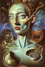 Placeholder: The portrait entitled "Bring forth what is within you to save you, else it will destroy you" depicting Salvador Dali as a woman; Salvador Dali; Surrealism