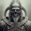 Placeholder: A viking with muscles and blaids, hr giger, scary, steam punk, realistic, made in octane, cinematic, ultra-realistic, extremely detailed octane rendering, 8K, VRAY Super Real ar 2:3, dof photorealistic futuristic 50mm lens hard lighting dark gray tintype photograph, realistic lighting, sepia color