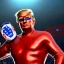 Placeholder: realistic image of donald trump as a mexican wrestling fighter posing, blue Mexican eyes wrestling mask, retro style, 80s, vibrant color, highly detailed, sky background, concept art, unreal engine 5, god rays, ray tracing, RTX, lumen lighting, ultra detail, volumetric lighting, 3d, finely drawn, high definition, high resolution.