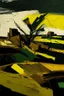 Placeholder: Landscape in the style of frank auerbach