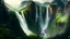 Placeholder: The image showcases a mesmerizing view of a massive waterfall cascading from the top of a mountain hill, with the waterfall soaring to a great height and flowing forcefully into the valley amid lush green trees and vegetation. The image reflects the beauty and power of nature and its enchanting impact on the surrounding environment, inviting viewers to explore these magnificent natural landmarks around the world.