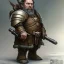 Placeholder: D&D character, paladin, dwarf, heavy armor, war hammer