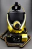 Placeholder: Metallic Cyber-punk style camera-mask and old headphones. Large fencing mask covers cheeks. Trim man. Reflective plastic body surface, golden skin, full-coverage. Body and Head full of integrated old-fashioned cameras and an old telephone. Golden to black surfaces body. Perfect body. Equations, Euclidean 3D-tiling, Escher tiling. 1996. Cables in head. Daft Punk. Matrix leather jacket. Hood. Beanie.