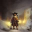 Placeholder: Rembrandt Snowstorm glowing lights