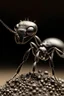 Placeholder: An ant with a human head