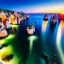 Placeholder: Coastal Algarve, Portugal,aerial view,extremely detailed digital painting, high resolution,8k, realistic, beautiful, volumetric lighting, mystical colors ,perfectly centered image, perfect composition, rim light, beautiful lighting,masterpiece, stunning scene, raytracing, anatomically correct, in the style Van Gogh and robert e howard and Ken Kelley and Ohrai Noriyoshi and Simon Bisley and tomzj1.