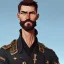 Placeholder: Tom Cruise Christmas military cyberpunk beard