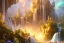 Placeholder:  white and gold crystal cosmic ambiance，waterfall, full of details, smooth, bright sunshine，soft light atmosphere, light effect，vaporwave colorful, concept art, smooth, extremely sharp detail, finely tuned detail, ultra high definition, 8 k, unreal engine 5, ultra sharp focus