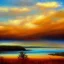 Placeholder: Marsh, Michael Viera, Landscape Painting, Ocean, Clouds