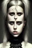 Placeholder: Danish Singer MØ face, Style John Kenn Mortensen,