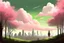 Placeholder: city, sci-fi, clouds, spring trees, people, gary numan influence