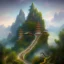 Placeholder: 01 - chinese landscape, Heaven and Earth emerge from darkness