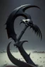 Placeholder: black big scythe