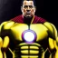 Placeholder: Ultra detailed fullbody Portrait in oil on canvas of Black Adam merges with ironman ,extremely detailed digital painting,extremely detailed face,crystal clear Big eyes, mystical colors ,perfectly centered image, perfect composition, rim light, beautiful lighting,masterpiece,8k, stunning scene, raytracing, anatomically correct, in the style of Wizyakuza and robert e howard and InHyuk Lee and Ohrai Noriyoshi and Simon Bisley.